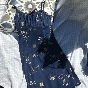 Beautiful Blue Japanese Cherry Blossom Dress